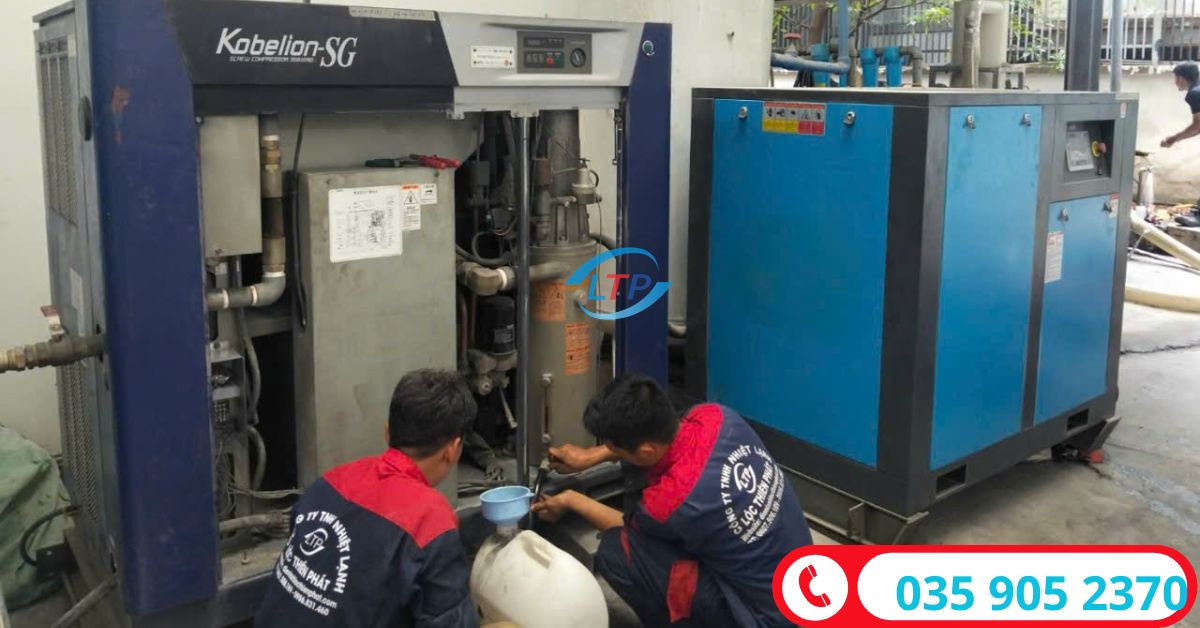 Lịch Bảo Dưỡng Máy Nén Khí Trục Vít Theo Số Giờ Hoạt Động Từ 250 Đến 8.000 Giờ