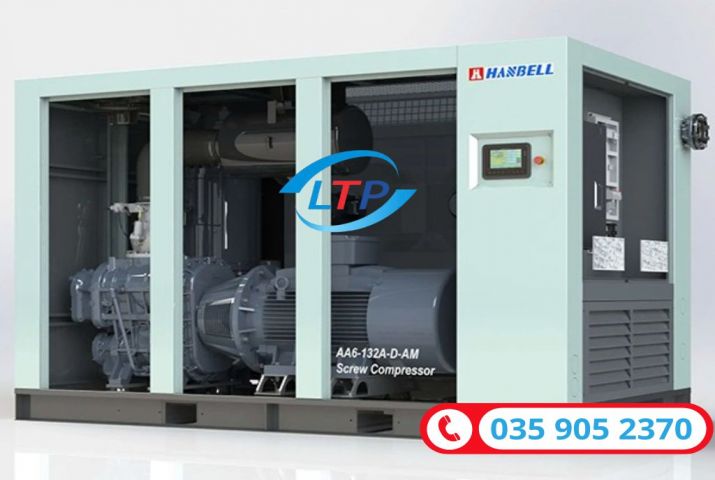 Máy Nén Khí Trục Vít Hai Cấp Hanbell AA-45A-D