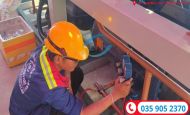 Xử Lý Xì Gas Chiller 70HP Tại Công Ty TNHH QL FARMS (Tây Ninh)