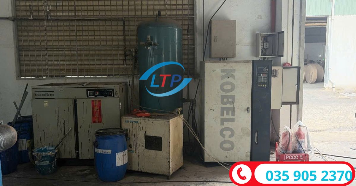 Hoàn Thành Bảo Dưỡng Máy Nén Khí Tại Long Thành Đồng Nai | GLOBAL LEATHERS ASIA