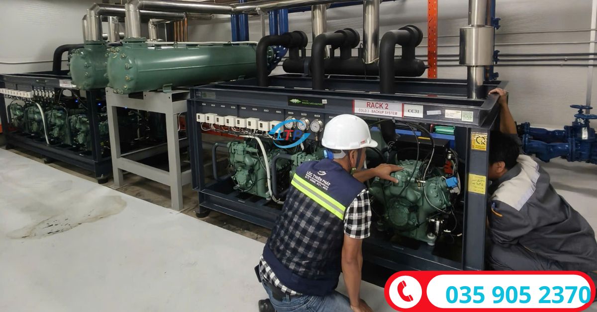 Dự Án Thay Cảm Biến Máy Nén Lạnh Bitzer Hệ Thống Kho Lạnh Tại CÔNG TY CỔ PHẦN DƯỢC LIỆU TRUNG ƯƠNG 2