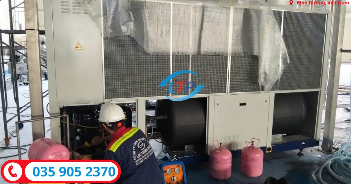 Lắp Đặt Hệ Thống Điều Hòa Chiller – Giải Pháp Làm Lạnh Công Nghiệp Hiệu Quả & Bền Vững