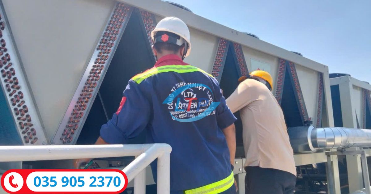 Dịch Vụ Bảo Trì Sửa Chữa Chiller Tại Bến Cát Bình Dương | Lộc Thiên Phát Uy Tín 24/7