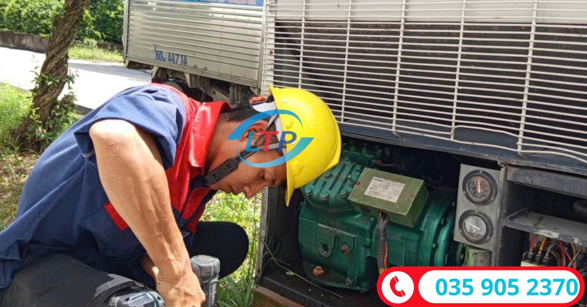 Bảo Trì Sửa Chữa Chiller Tại KCN Đức Hòa Long An| Lộc Thiên Phát