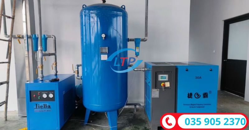 Vệ Sinh Máy Sấy Khí Công Nghiệp Định Kỳ 