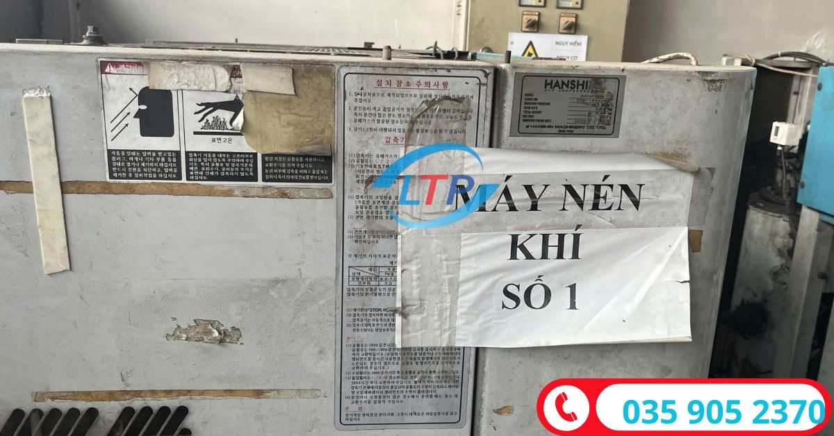 Bảo Dưỡng Máy Nén Khí Hanshin Chuyên Nghiệp | Lộc Thiên Phát