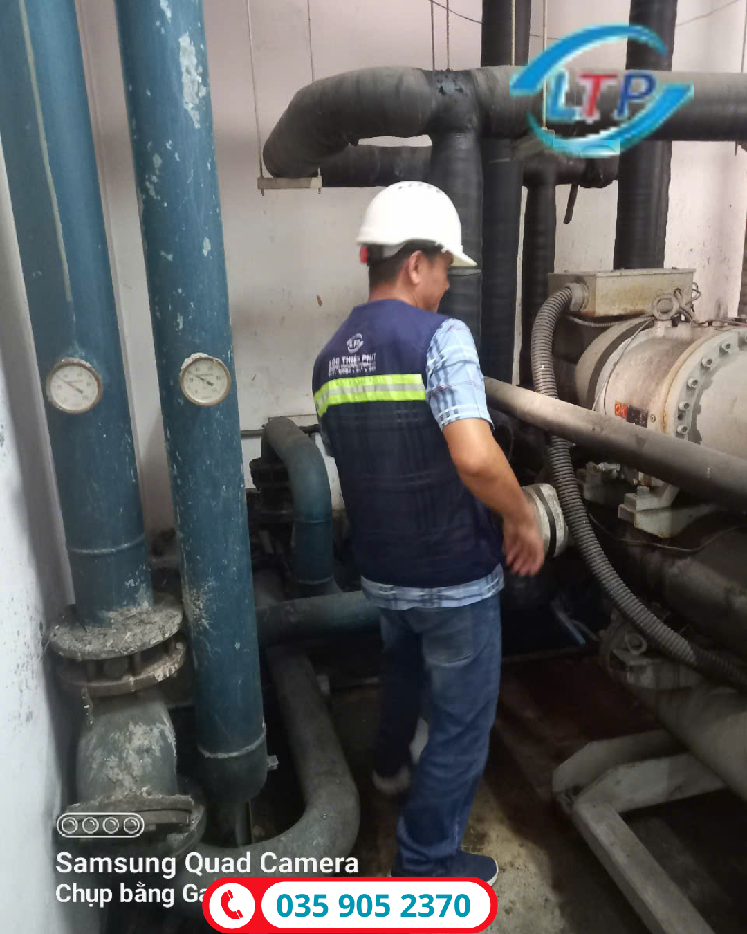 Sửa Chiller tại KCN Amata (Đồng Nai) — Dịch vụ sửa chữa Chiller công nghiệp uy tín, tận nơi