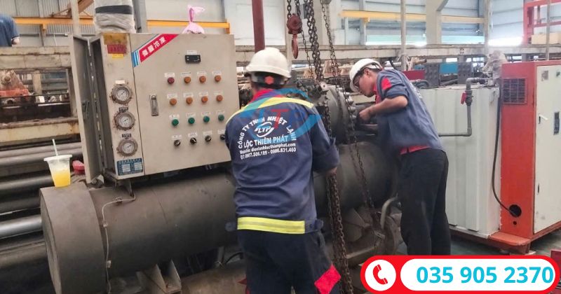 Sửa Chiller KCN Việt Hương – Bảo Dưỡng Và Xử Lý Sự Cố Hệ Thống Lạnh Công Nghiệp