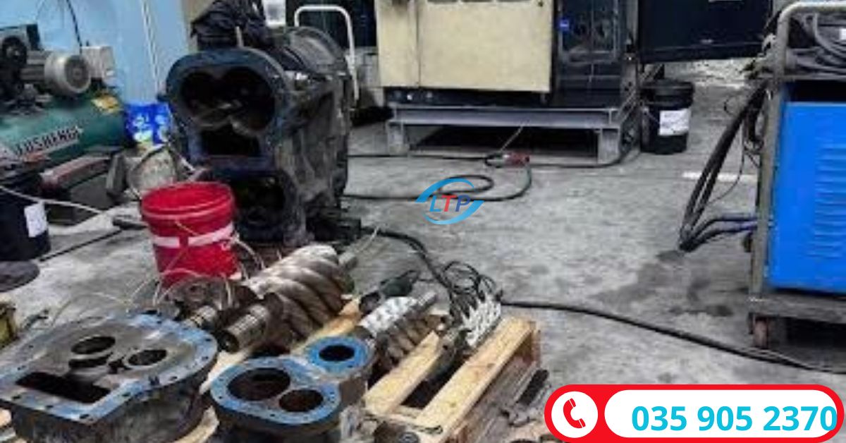Dịch Vụ Sửa Máy Nén Khí Trục Vít – Chẩn Đoán Đúng Lỗi, Khôi Phục Hiệu Suất Thiết Bị