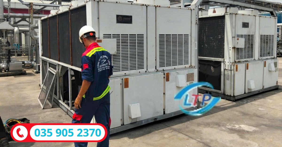 BẢO TRÌ MÁY LẠNH AHU – FCU – CHILLER CHUYÊN NGHIỆP | ĐIỆN LẠNH LỘC THIÊN PHÁT