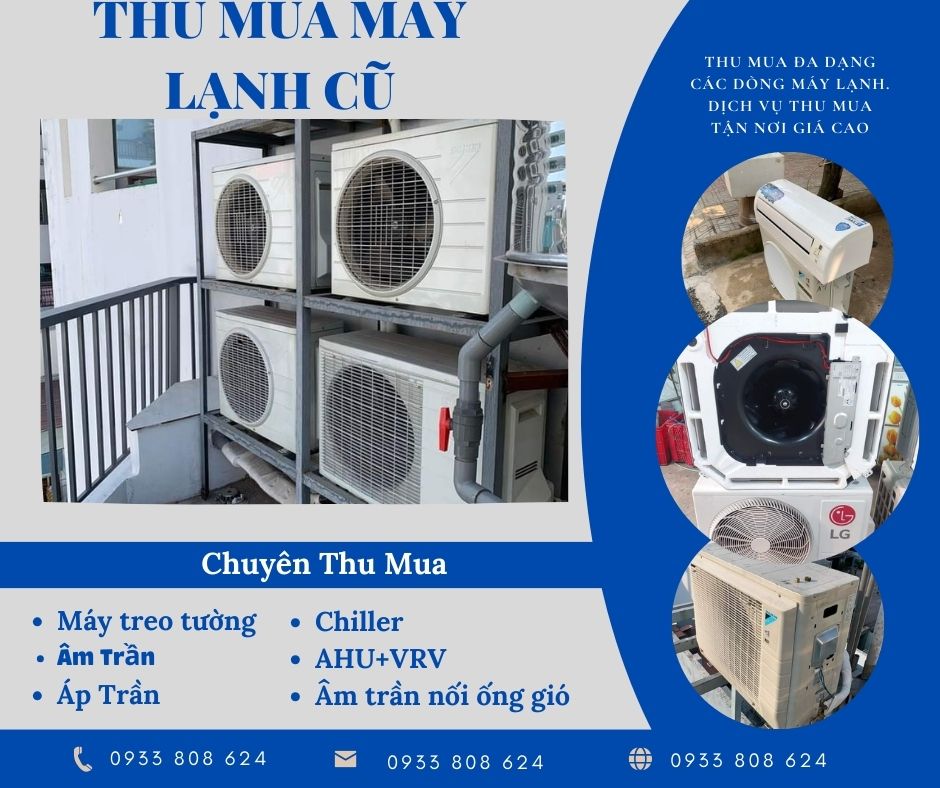 Thu Mua Máy Lạnh Cũ Khách Sạn Tại Thủ Đức