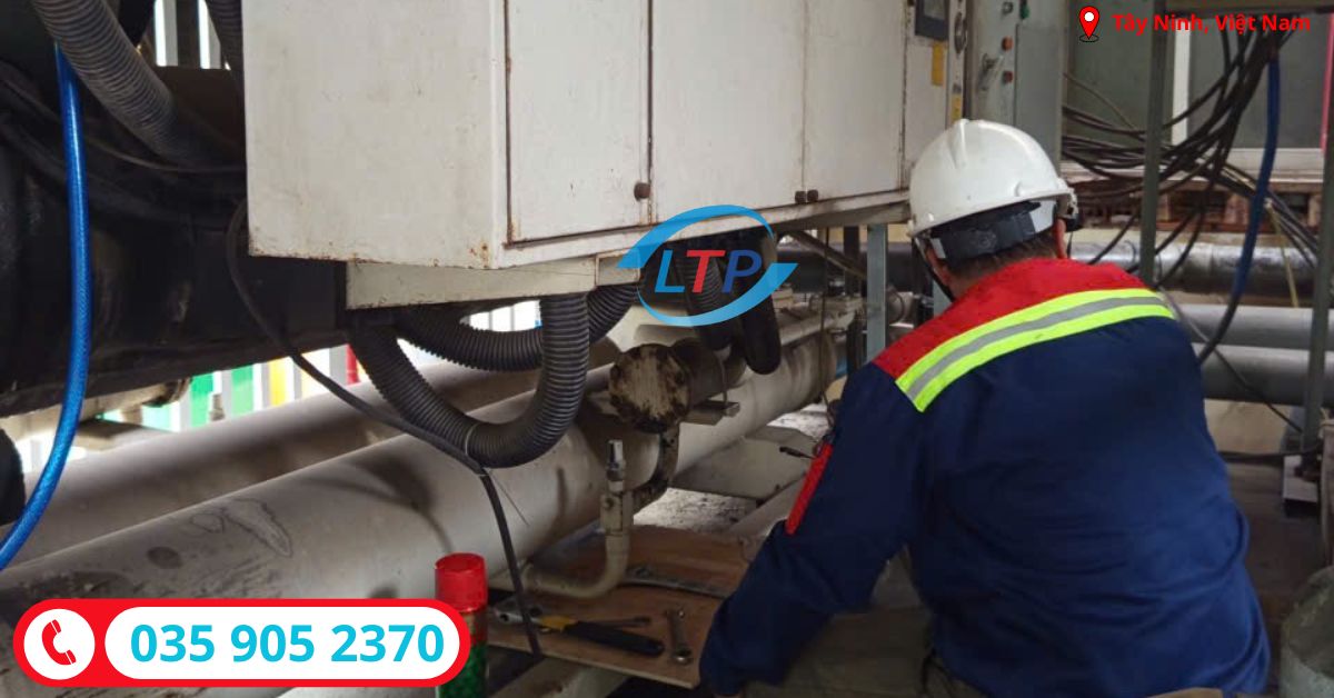 Dịch vụ bảo trì máy làm lạnh nước Chiller tại Tây Ninh uy tín – Lộc Thiên Phát