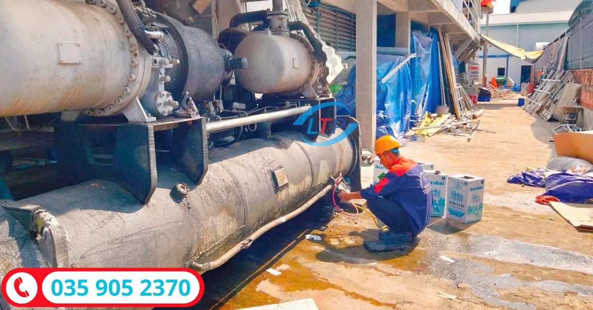 SỬA CHỮA & BẢO TRÌ CHILLER KHU CÔNG NGHIỆP LINH TRUNG III – TÂY NINH