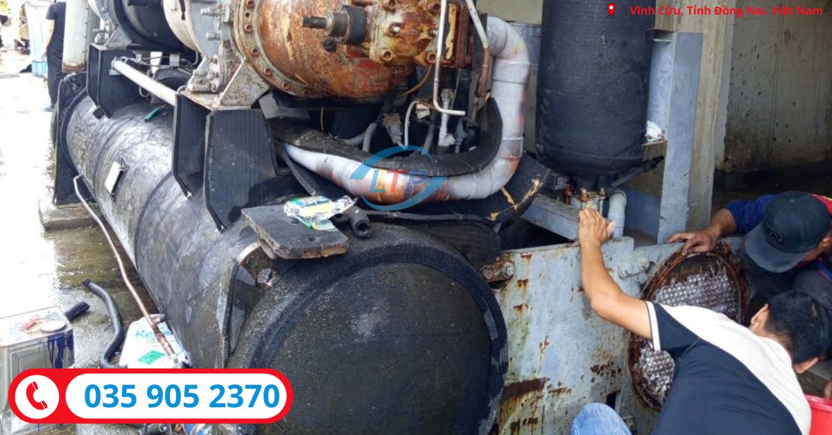 Dịch Vụ Sửa Chữa Chiller Tại Vĩnh Cửu – Đồng Nai Uy Tín, Nhanh Chóng | Lộc Thiên Phát