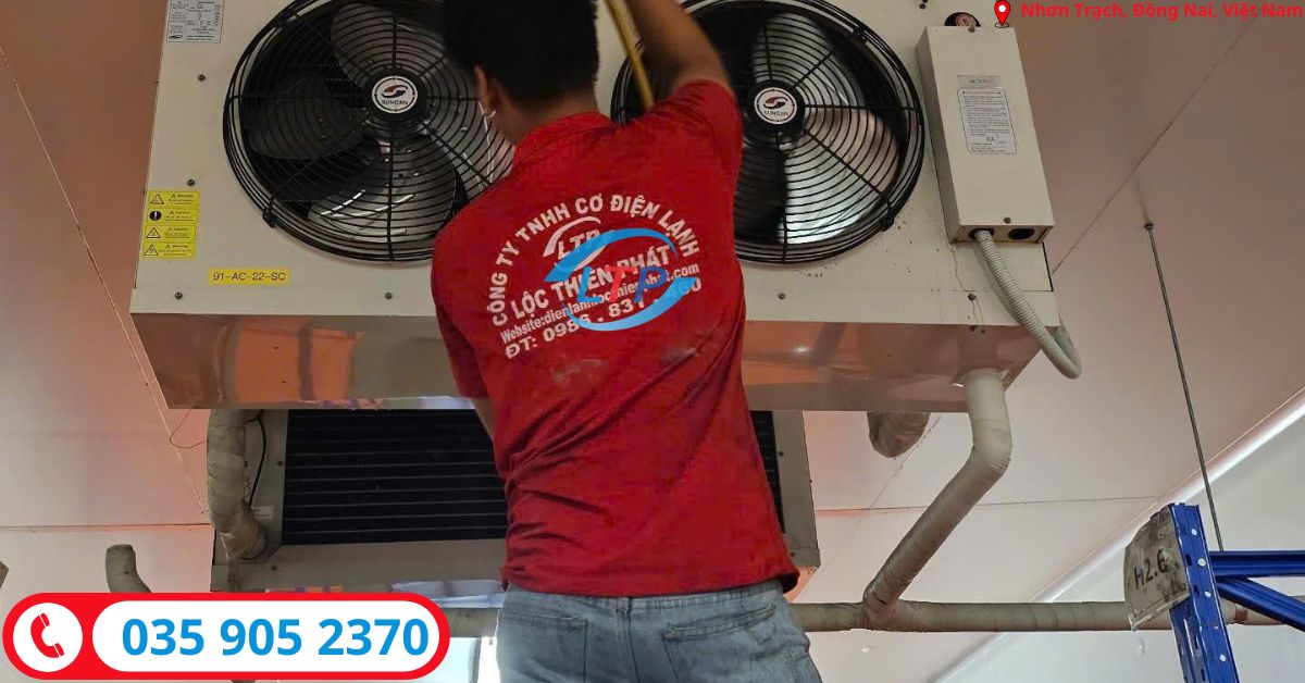 Dịch Vụ Bảo Trì – Sửa Chữa – Lắp Đặt Kho Đông Lạnh Tại Nhơn Trạch, Đồng Nai