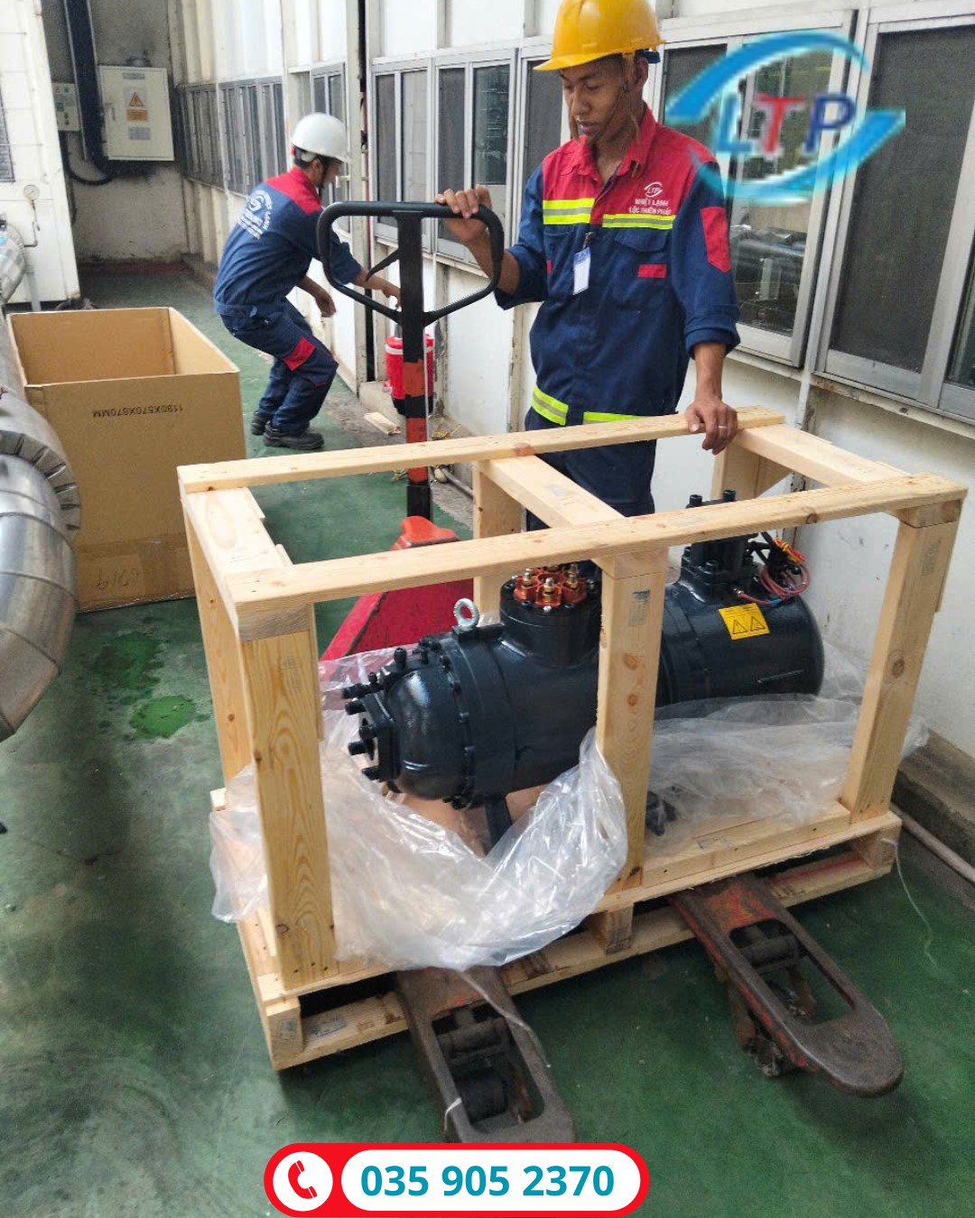 Đại Tu - Sửa Chữa Máy Nén Trục Vít Hanbell 24/7 | Lộc Thiên Phát